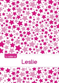 Le cahier de Leslie - Séyès, 96p, A5 - Constellation Rose