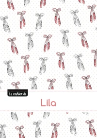 Le cahier de Lila - Petits carreaux, 96p, A5 - Ballerine