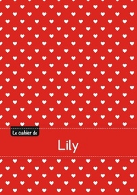  XXX - Le cahier de Lily - Petits carreaux, 96p, A5 - Petits c urs.