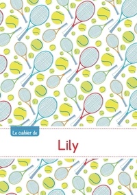  XXX - Le cahier de Lily - Petits carreaux, 96p, A5 - Tennis.
