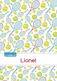  XXX - Le cahier de Lionel - Petits carreaux, 96p, A5 - Tennis.