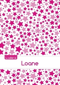  XXX - Le cahier de Loane - Blanc, 96p, A5 - Constellation Rose.