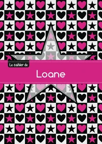 Le cahier de Loane - Blanc, 96p, A5 - Étoile et c ur