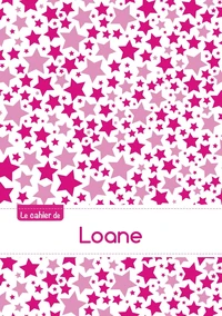 Le cahier de Loane - Séyès, 96p, A5 - Constellation Rose