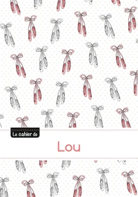 Le cahier de Lou - Blanc, 96p, A5 - Ballerine