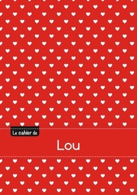  XXX - Le cahier de Lou - Blanc, 96p, A5 - Petits c urs.