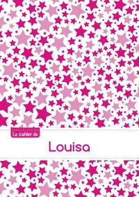 Le cahier de Louisa - Blanc, 96p, A5 - Constellation Rose