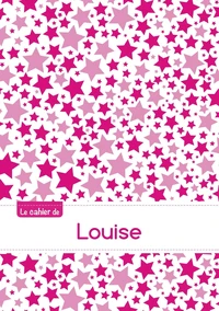 Le cahier de Louise - Petits carreaux, 96p, A5 - Constellation Rose