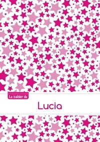  XXX - Le cahier de Lucia - Petits carreaux, 96p, A5 - Constellation Rose.
