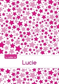  XXX - Le cahier de Lucie - Blanc, 96p, A5 - Constellation Rose.