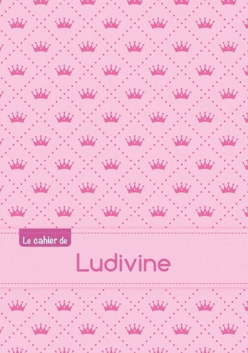  X - Le cahier de Ludivine - Blanc, 96p, A5 - Princesse.