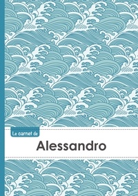 XXX - Le carnet d'Alessandro - Lignes, 96p, A5 - Vague Japonaise.