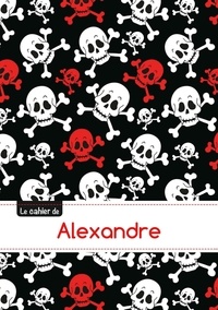  XXX - Le carnet d'Alexandre - Blanc, 96p, A5 - Têtes de mort.