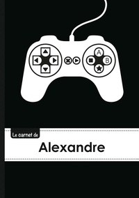  XXX - Le carnet d'Alexandre - Lignes, 96p, A5 - Manette jeu vide´o.
