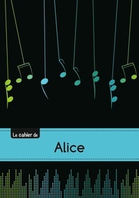  XXX - Le carnet d'Alice - Musique, 48p, A5.