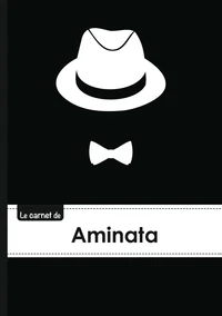 Le carnet d'Aminata - Lignes, 96p, A5 - Chapeau et N ud papillon