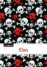  XXX - Le carnet d'Elsa - Séyès, 96p, A5 - Têtes de mort.
