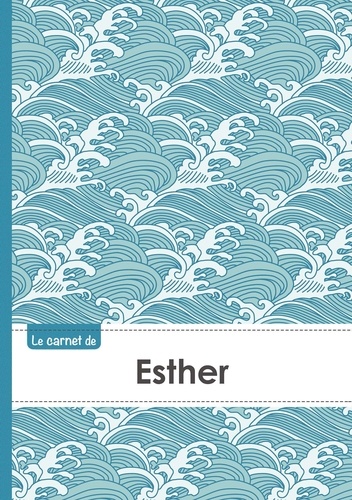  XXX - Le carnet d'Esther - Lignes, 96p, A5 - Vague Japonaise.