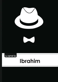 Le carnet d'Ibrahim - Lignes, 96p, A5 - Chapeau et N ud papillon