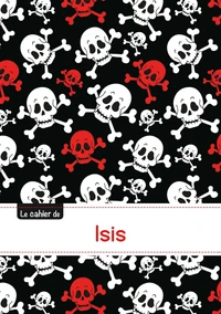 Le carnet d'Isis - Blanc, 96p, A5 - Têtes de mort