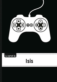  XXX - Le carnet d'Isis - Lignes, 96p, A5 - Manette jeu vide´o.