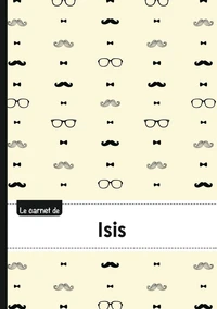 Le carnet d'Isis - Lignes, 96p, A5 - Moustache Hispter