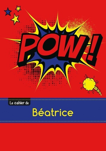  XXX - Le carnet de Béatrice - Petits carreaux, 96p, A5 - Comics.