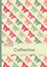  XXX - Le carnet de Catherine - Lignes, 96p, A5 - Papillons Vintage.
