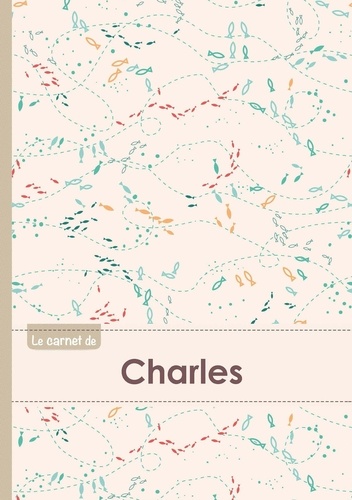 XXX - Le carnet de Charles - Lignes, 96p, A5 - Poissons.