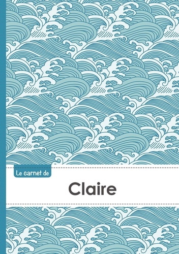  XXX - Le carnet de Claire - Lignes, 96p, A5 - Vague Japonaise.