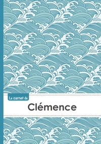 Le carnet de Clémence - Lignes, 96p, A5 - Vague Japonaise