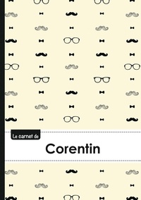  XXX - Le carnet de Corentin - Lignes, 96p, A5 - Moustache Hispter.
