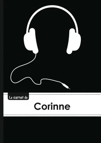 Le carnet de Corinne - Lignes, 96p, A5 - Casque Audio