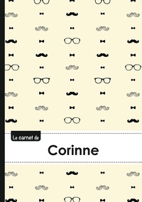 XXX - Le carnet de Corinne - Lignes, 96p, A5 - Moustache Hispter.
