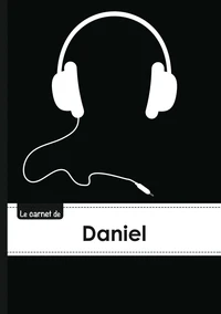 Le carnet de Daniel - Lignes, 96p, A5 - Casque Audio