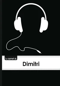 Le carnet de Dimitri - Lignes, 96p, A5 - Casque Audio