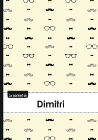 Le carnet de Dimitri - Lignes, 96p, A5 - Moustache Hispter