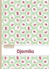  XXX - Le carnet de Djemila - Lignes, 96p, A5 - Roses Tea time.