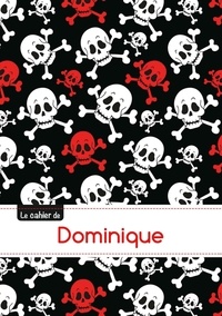  XXX - Le carnet de Dominique - Blanc, 96p, A5 - Têtes de mort.