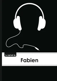 Le carnet de Fabien - Lignes, 96p, A5 - Casque Audio