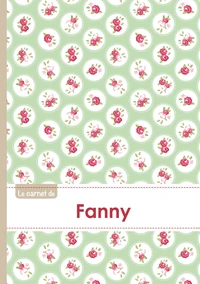 Le carnet de Fanny - Lignes, 96p, A5 - Roses Tea time