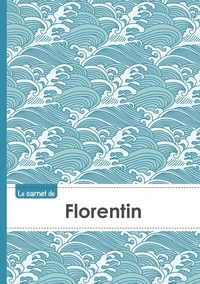 Le carnet de Florentin - Lignes, 96p, A5 - Vague Japonaise