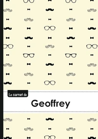 Le carnet de Geoffrey - Lignes, 96p, A5 - Moustache Hispter