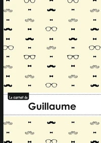 Le carnet de Guillaume - Lignes, 96p, A5 - Moustache Hispter