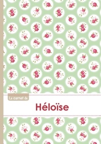  XXX - Le carnet de Héloïse - Lignes, 96p, A5 - Roses Tea time.