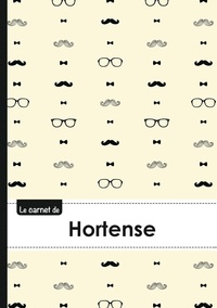  XXX - Le carnet de Hortense - Lignes, 96p, A5 - Moustache Hispter.