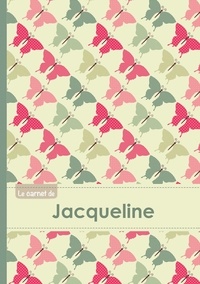  XXX - Le carnet de Jacqueline - Lignes, 96p, A5 - Papillons Vintage.