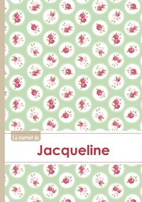  XXX - Le carnet de Jacqueline - Lignes, 96p, A5 - Roses Tea time.
