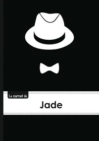 Le carnet de Jade - Lignes, 96p, A5 - Chapeau et N ud papillon