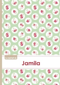  XXX - Le carnet de Jamila - Lignes, 96p, A5 - Roses Tea time.